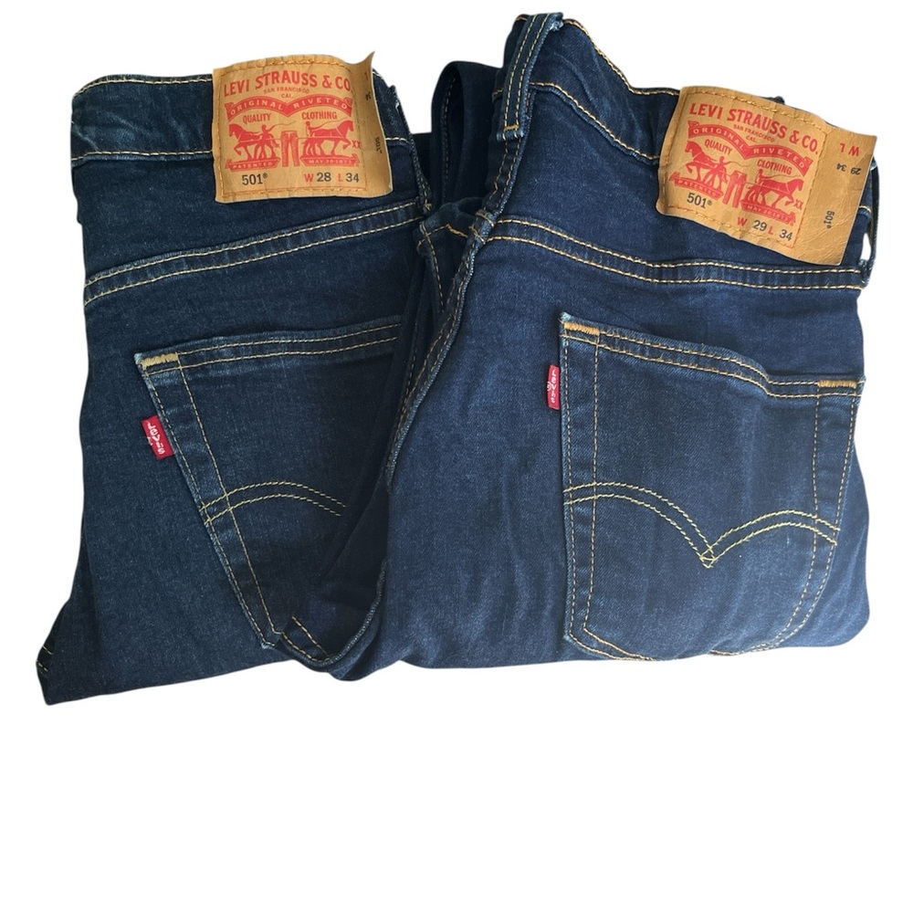 Levi's Men's Blue Jeans 501